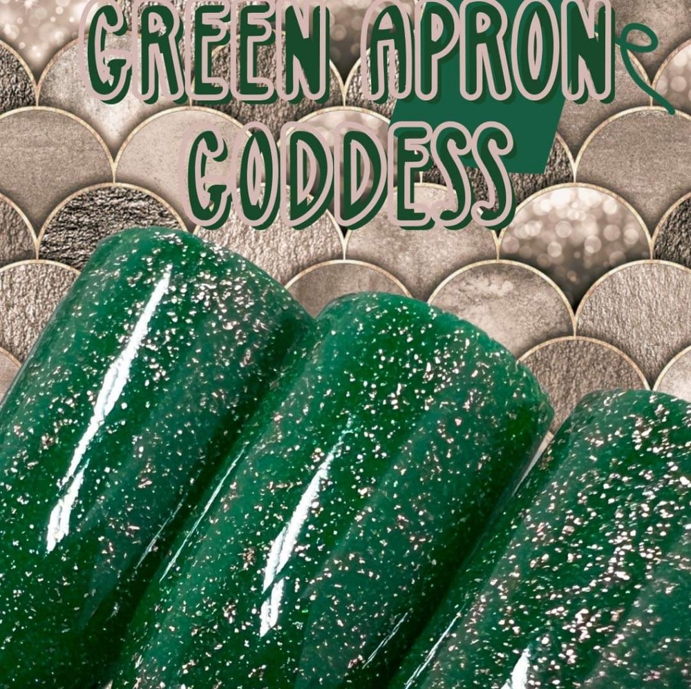 Sparkle & Co 1 oz Nail Dip Powder sb. 292 Green Apron Goddess
